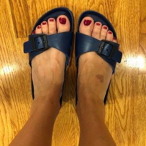 Blue Birkenstocks size 39 (8-8 1/2)